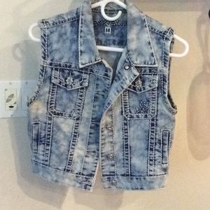 Denim vest